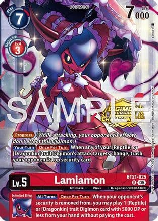 Lamiamon (Championship 25-26 Season 2 Tamers Pack) — World Convergence