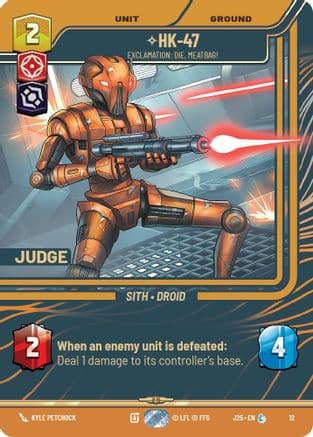 HK-47 - Exclamation: Die, Meatbag! — Judge Promos