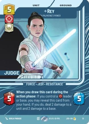 Rey - With Palpatine's Power — Judge Promos