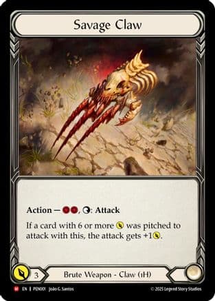 Savage Claw — Compendium of Rathe Flesh and Blood card by paul_scott_canavan