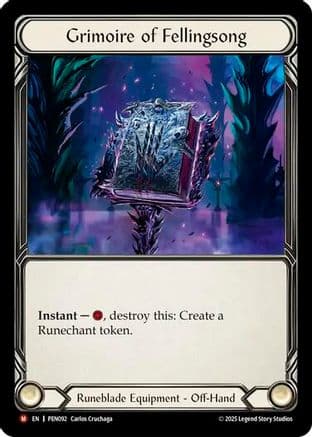 Grimoire of Fellingsong — Compendium of Rathe