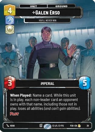 Galen Erso - You'll Never Win (38) — Sector and Regional Promos: Season 1