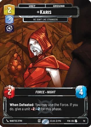 Karis - We Don't Like Strangers (70) — Sector and Regional Promos: Season 1