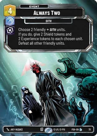 Always Two (73) — Sector and Regional Promos: Season 1