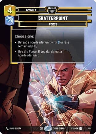 Shatterpoint (90) — Sector and Regional Promos: Season 1