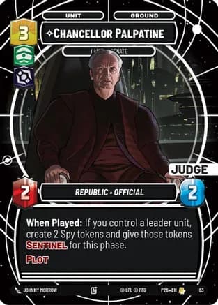 Chancellor Palpatine - I Am the Senate — Judge Promos