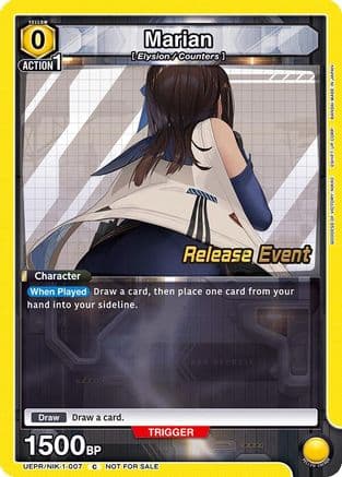 Marian (007) — UE14BT: GODDESS OF VICTORY: NIKKE Release Event Cards