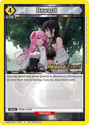 Reward — UE14BT: GODDESS OF VICTORY: NIKKE Release Event Cards