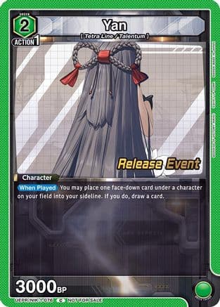 Yan — UE14BT: GODDESS OF VICTORY: NIKKE Release Event Cards