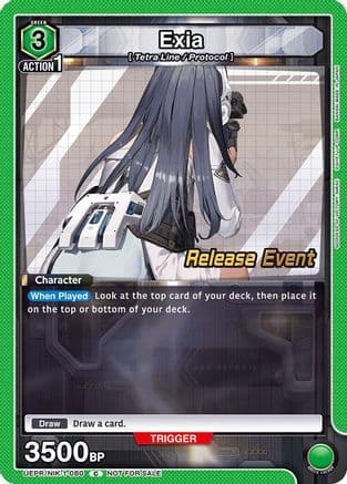 Exia — UE14BT: GODDESS OF VICTORY: NIKKE Release Event Cards