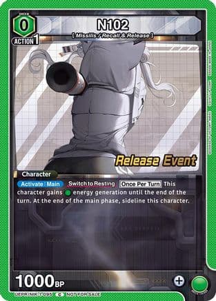 N102 — UE14BT: GODDESS OF VICTORY: NIKKE Release Event Cards
