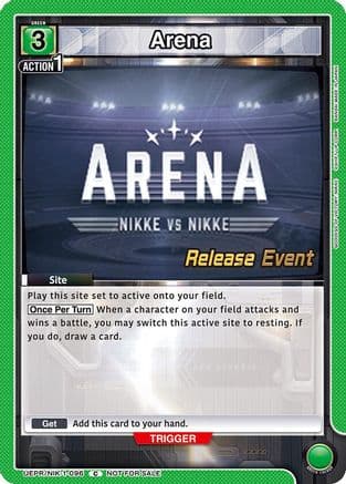 Arena — UE14BT: GODDESS OF VICTORY: NIKKE Release Event Cards