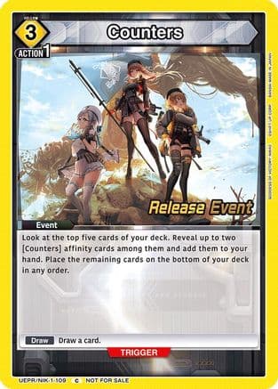 Counters — UE14BT: GODDESS OF VICTORY: NIKKE Release Event Cards