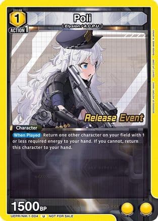 Poli — UE14BT: GODDESS OF VICTORY: NIKKE Release Event Cards