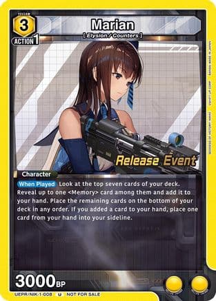 Marian (008) — UE14BT: GODDESS OF VICTORY: NIKKE Release Event Cards