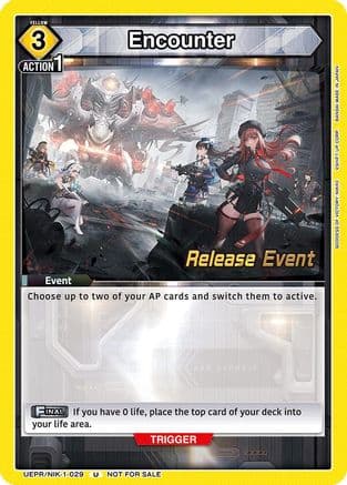 Encounter (029) — Union Arena card