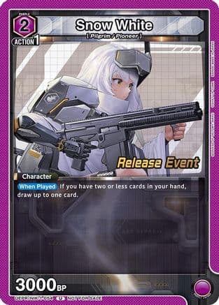 Snow White (054) — UE14BT: GODDESS OF VICTORY: NIKKE Release Event Cards