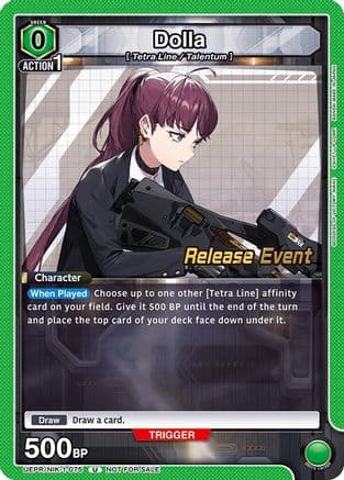 Dolla — UE14BT: GODDESS OF VICTORY: NIKKE Release Event Cards