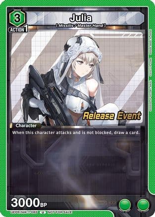 Julia — UE14BT: GODDESS OF VICTORY: NIKKE Release Event Cards