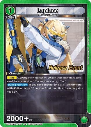 Laplace (091) — UE14BT: GODDESS OF VICTORY: NIKKE Release Event Cards