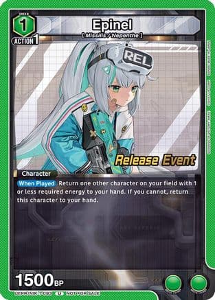 Epinel — UE14BT: GODDESS OF VICTORY: NIKKE Release Event Cards
