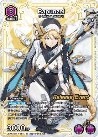 Rapunzel (Release Event Participation) — UE14BT: GODDESS OF VICTORY: NIKKE Release Event Cards