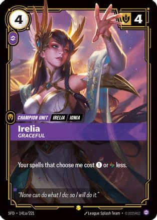 Irelia - Graceful (Alternate Art) — Spiritforged