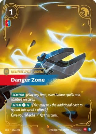 Danger Zone — Spiritforged