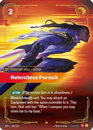 Relentless Pursuit — Spiritforged
