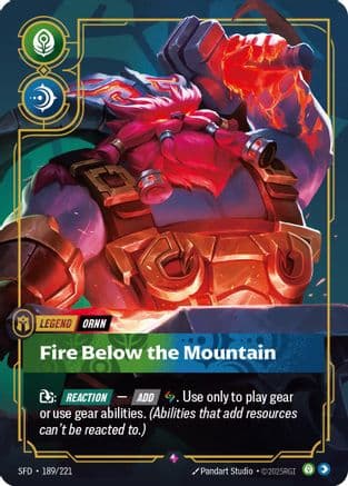 Ornn - Fire Below the Mountain — Spiritforged