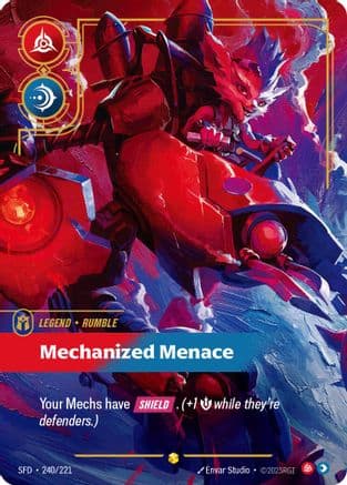 Rumble - Mechanized Menace (Overnumbered) — Spiritforged