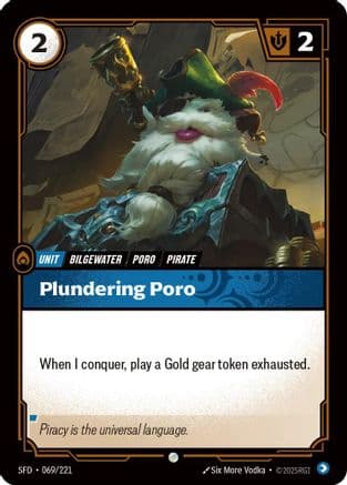 Plundering Poro — Spiritforged