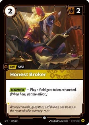Honest Broker — Spiritforged
