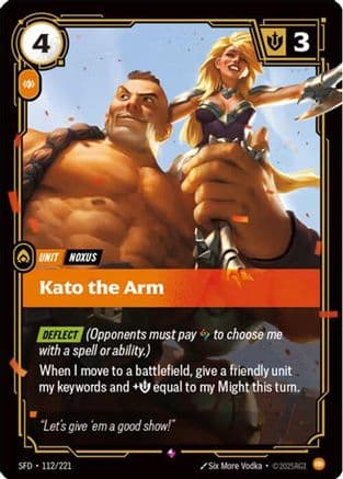 Kato the Arm — Spiritforged
