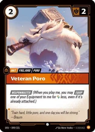 Veteran Poro — Spiritforged