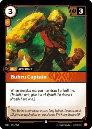 Buhru Captain — Spiritforged