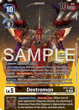 Destromon (Championship 25-26 Season 2 Tamers Pack) — World Convergence