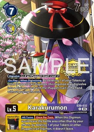 Karakurumon (Championship 25-26 Season 2 Tamers Pack) — Versus Monsters