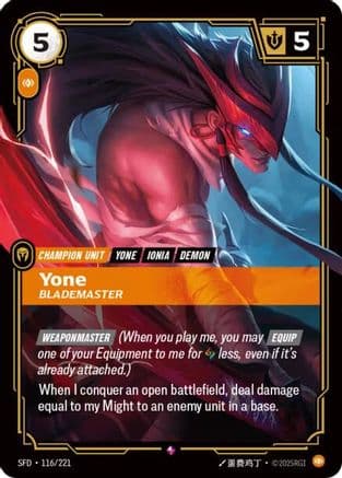 Yone - Blademaster — Spiritforged