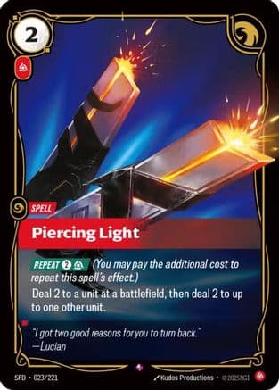 Piercing Light — Spiritforged
