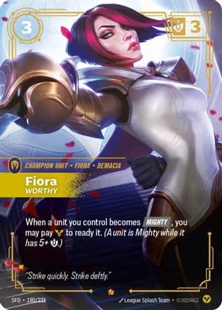Fiora - Worthy — Spiritforged