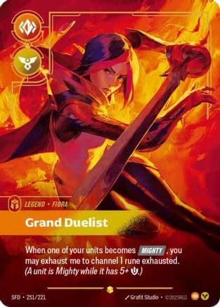 Fiora - Grand Duelist (Overnumbered) — Spiritforged