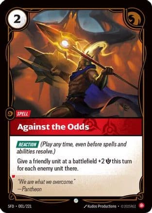 Against the Odds — Spiritforged