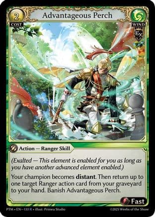 Advantageous Perch — Phantom Monarchs Grand Archive TCG card by Primea Studio