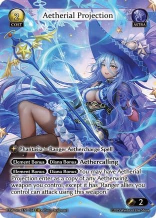 Aetherial Projection — Phantom Monarchs Grand Archive TCG card by Dragonart