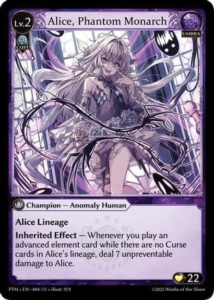 Alice, Phantom Monarch — Phantom Monarchs