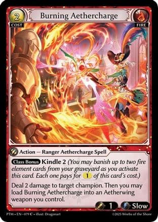 Burning Aethercharge — Phantom Monarchs