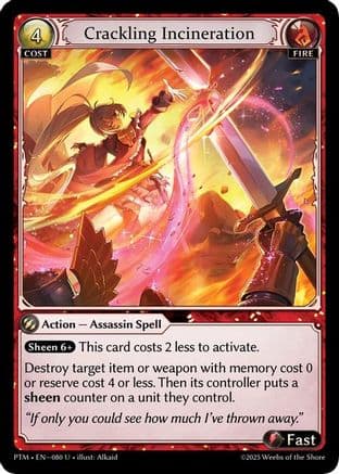 Crackling Incineration — Phantom Monarchs