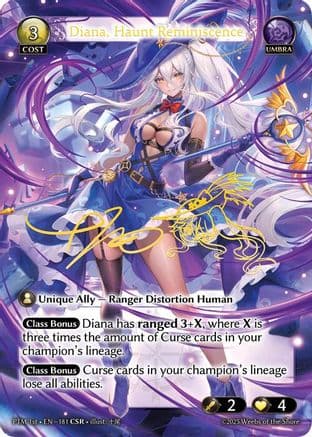 Diana, Haunt Reminiscence (CSR) — Phantom Monarchs