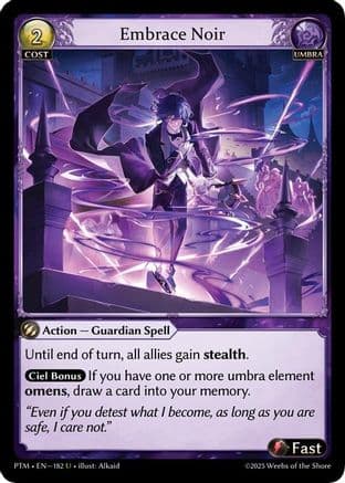 Embrace Noir — Phantom Monarchs